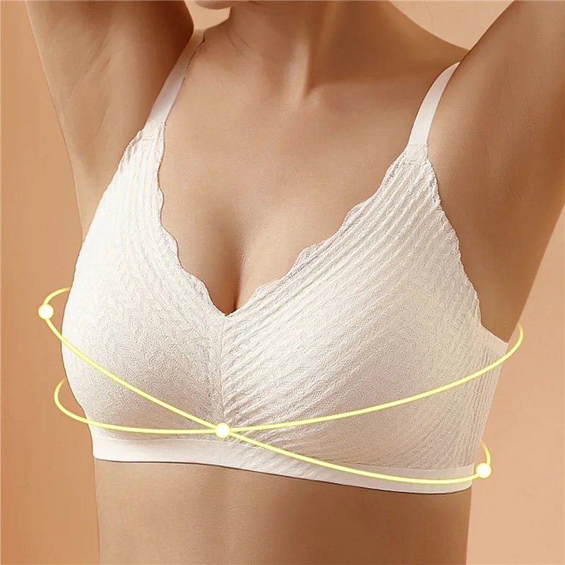 Amy™ - Seamless Wireless Lace Bra - 1+1 Free