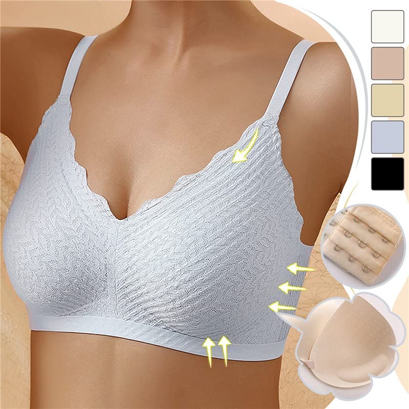 Amy™ - Seamless Wireless Lace Bra - 1+1 Free